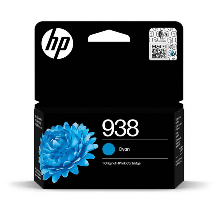 HP 938 Cyan Ink Cartridge - Office R Us Lagos