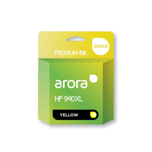 HP 940XL High Yield Yellow Compatible Ink - C4909AE