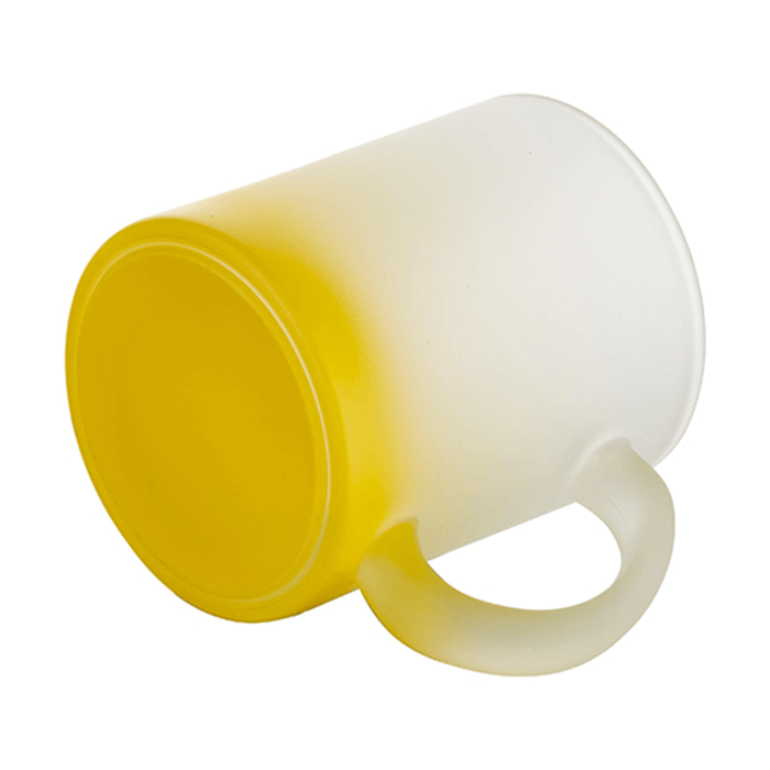 HPN SubliCraft 11 oz. Color Gradient Sublimation Glass Mug - 12 per case - HeatPressNation