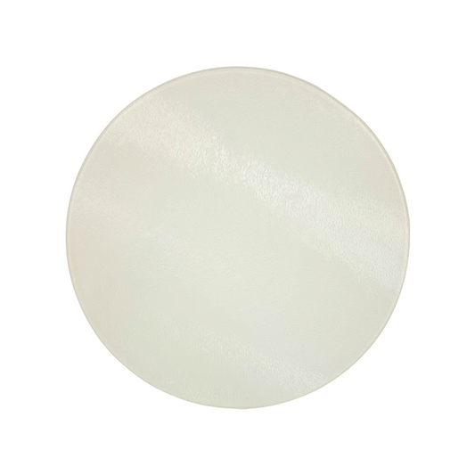 HPN SubliCraft 12" Diameter Sublimation Glass Cutting Board - 24 per Case - HeatPressNation