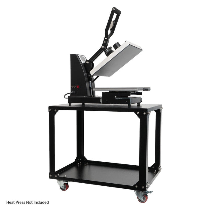 HPN Universal Heat Press Stand with Wheels - HeatPressNation