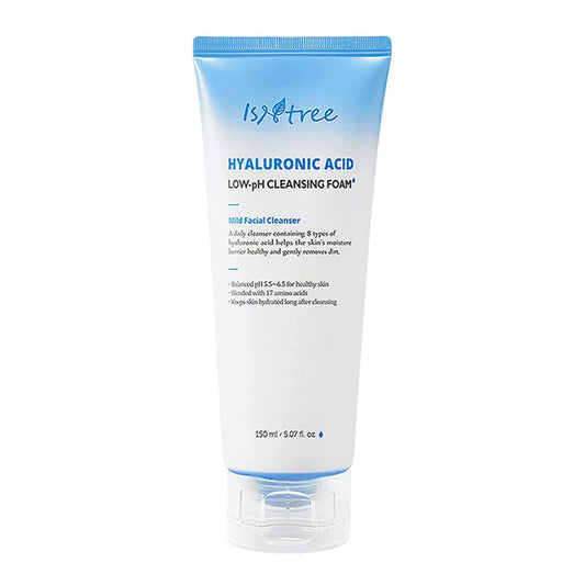Isntree Hyaluronic Acid Low pH Cleansing Foam Nudie Glow Australia