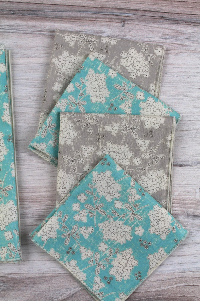 Hydrangea Gaze Napkins