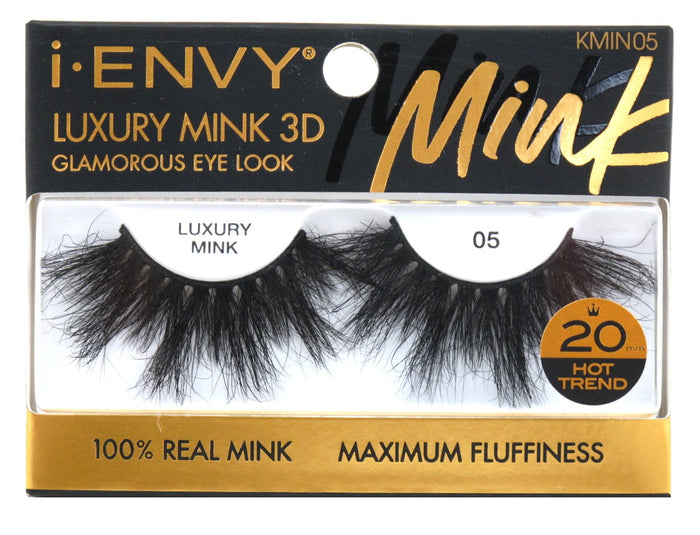 i Envy by Kiss Luxury Mink 3D Eyelashes 05