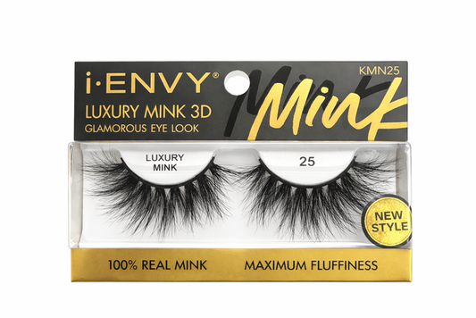 i Envy by Kiss Luxury Mink 3D Eyelashes 25