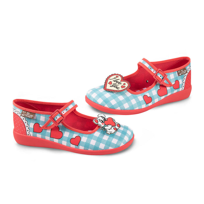 I Love You Women's Mary Jane Flat -  - Flats