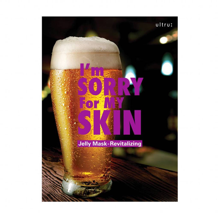 Ultru I'm Sorry For My Skin Revitalizing Jelly Mask - Korean-Skincare