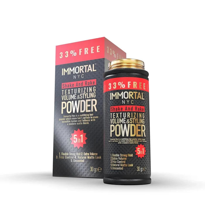 Immortal NYC Shake & Rake 5 in 1 Texture Powder