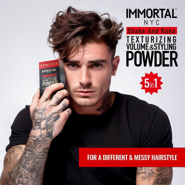 Immortal NYC Shake & Rake 5 in 1 Texture Powder