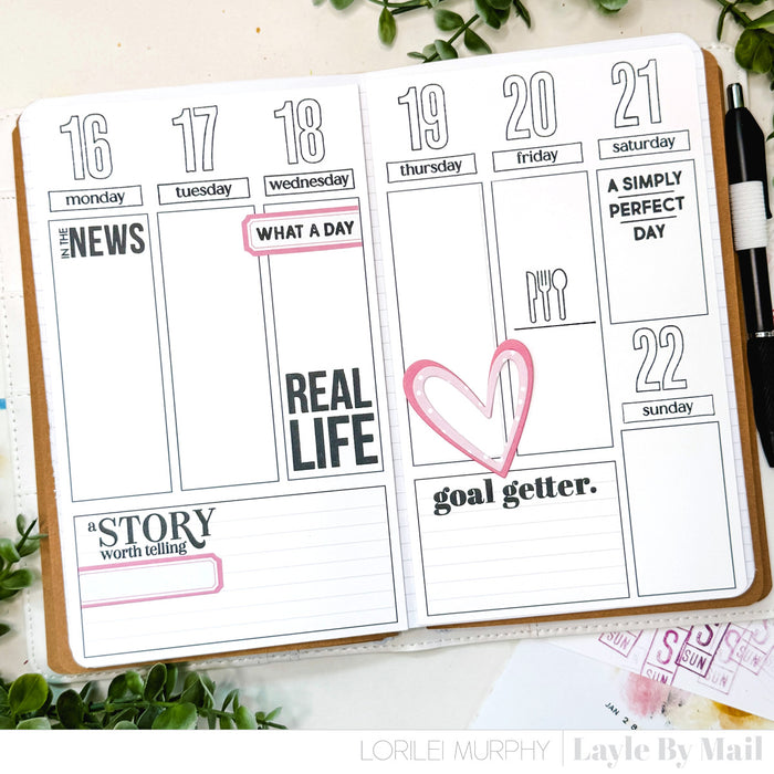 In the Box 2 - 5x7 Stamp Set