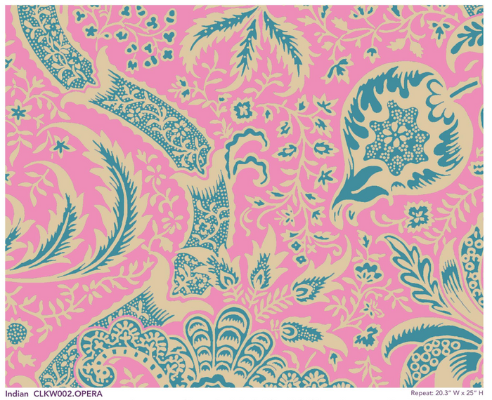 Indian (Cotton Lawn) by Kaffe Fassett x William Morris & Co.