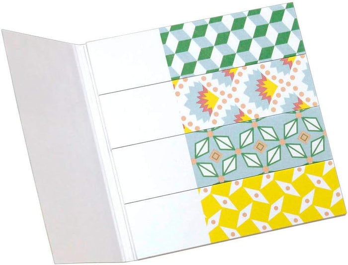 inFO Notes Paper Page Markers 18 x 70 mm “Petit Pan” Yellow/Green Sequence, 4 Pads (25 Sheets/Pad) - Office R Us Lagos