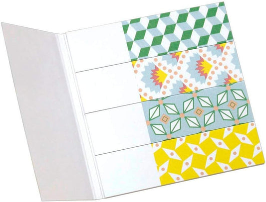 inFO Notes Paper Page Markers 18 x 70 mm “Petit Pan” Yellow/Green Sequence, 4 Pads (25 Sheets/Pad) - Office R Us Lagos
