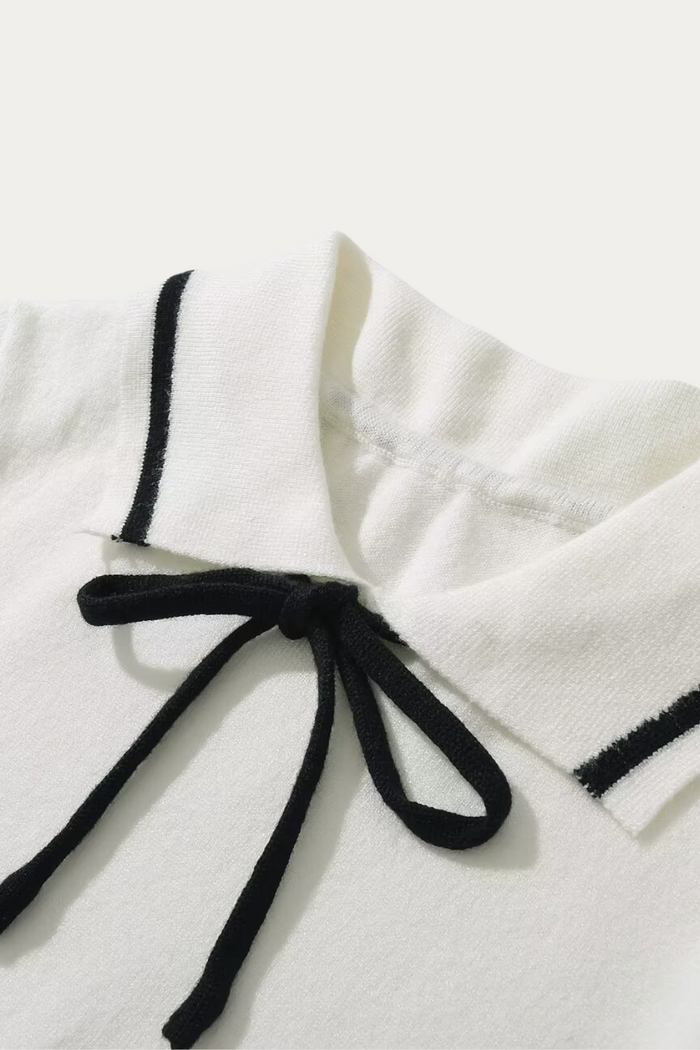 Isidore Ribbed Polo Dress