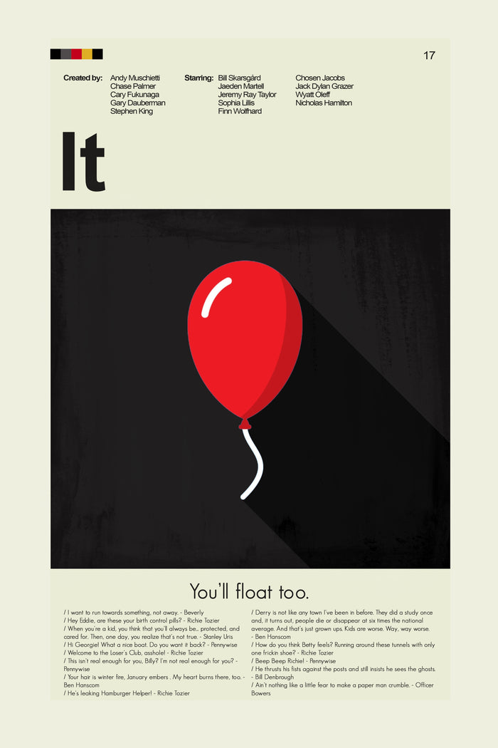 It Inspired Mid-Century Modern Print | 12"x18" or 18"x24" Print only