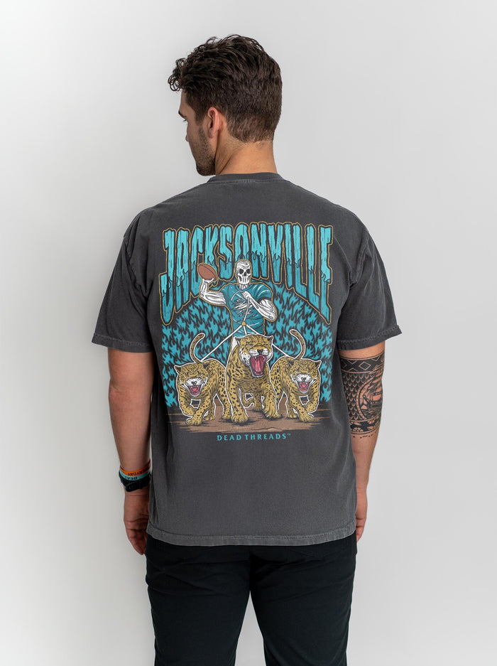 JACKSONVILLE FOOTBALL - “DT ESSENTIAL" PREMIUM T - SHIRT – T-Shirt – Dead Threads Apparel