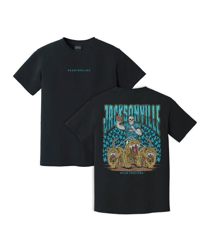 JACKSONVILLE FOOTBALL - “DT ESSENTIAL" PREMIUM T - SHIRT – T-Shirt – Dead Threads Apparel