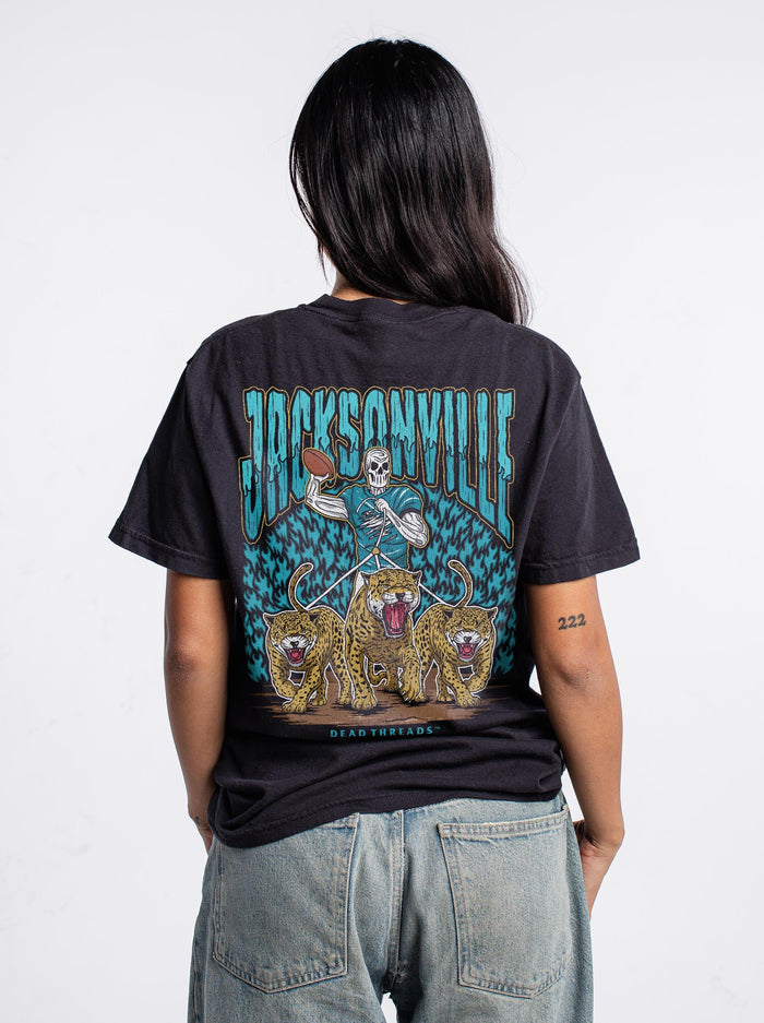 JACKSONVILLE FOOTBALL - “DT ESSENTIAL" PREMIUM T - SHIRT – T-Shirt – Dead Threads Apparel