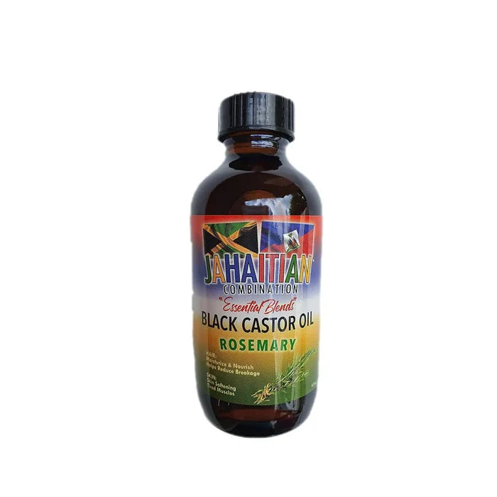 Jahaitian Black Castor Oil - Rosemary 4oz