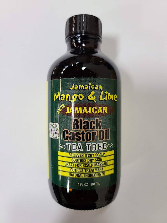 Jamaican Mango and Lime Black Castor Oil Tea Tree 4oz