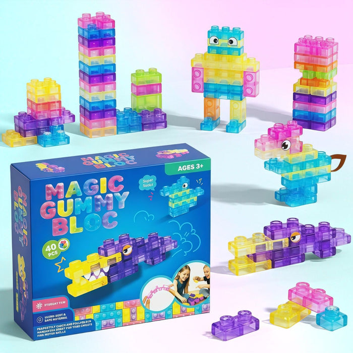 Jelly Block Decompression Toy For Children 🇨🇳