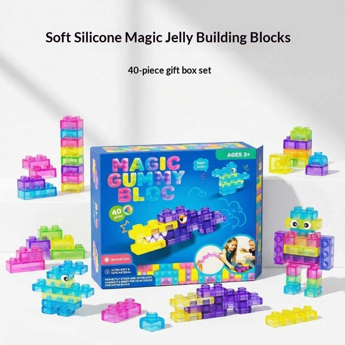 Jelly Block Decompression Toy For Children 🇨🇳