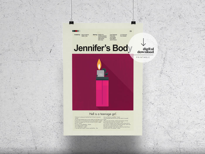 Jennifer's Body | DIGITAL ARTWORK DOWNLOAD