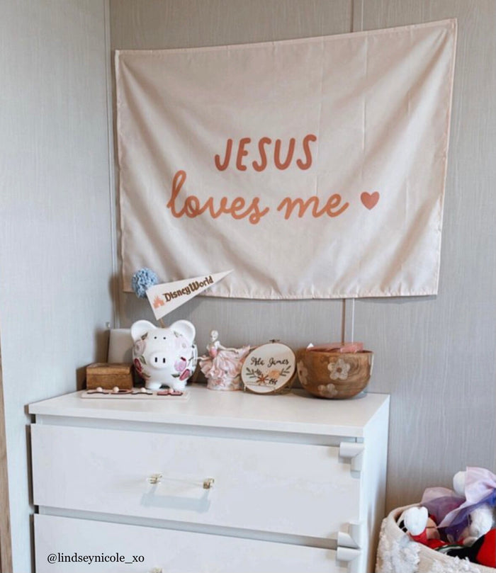 Jesus Loves Me Banner