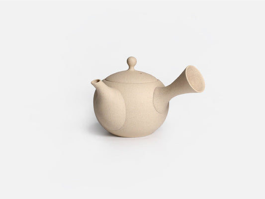 Jinsui Kiln: IROIRO 01 -White (290ml, Tokoname Kyusu Tea Pot, Natural)