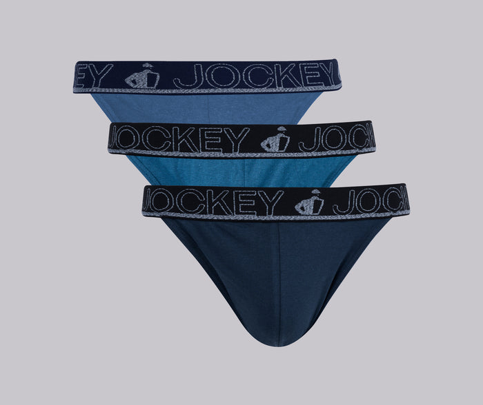 Jockey® 3 Pack Plain Tanga