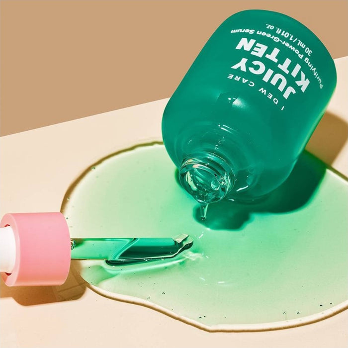 Juicy Kitten Purifying Power-Green Serum - Korean-Skincare