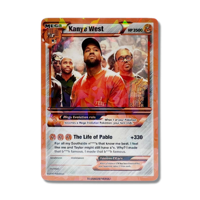Kanye West Pokémon Card