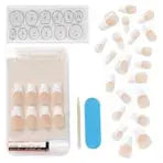 Kiss Salon Acrylic French Nails Medium Coffin KSA16C 29g KISS