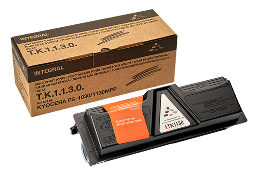 Kyocera Mita TK-1130 Black Compatible Toner - TK1130