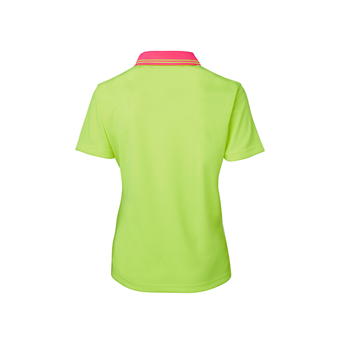 Ladies Hi Vis S/S Comfort Polo | 6LHCP