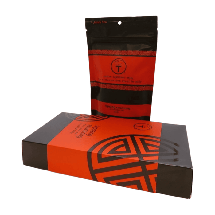Lapsang Souchong Gift Box side view | tea gift New Zealand | t leaf T