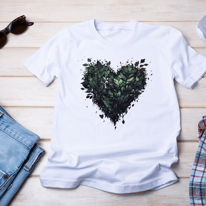 Leaf Heart Design - HeatPressNation