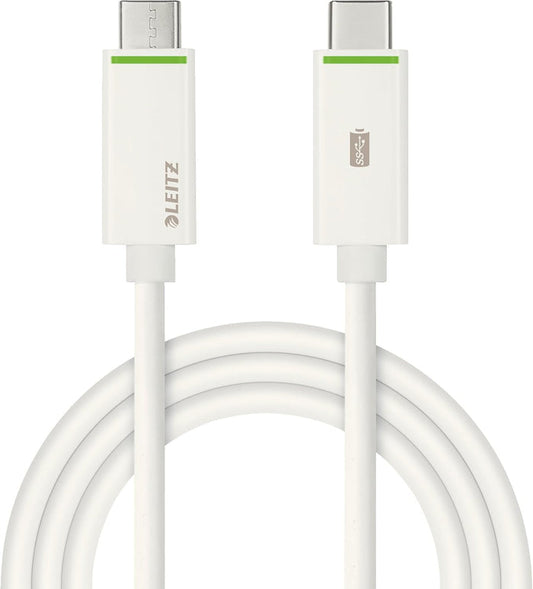 Leitz USB-C 3.1 to USB-C Charging & Data Cable, 1 m