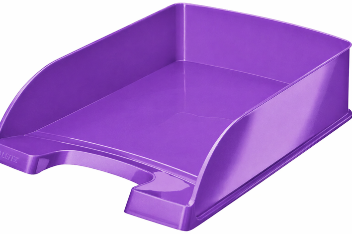 Leitz WOW Plus A4 Letter Tray - Image 5 - Office R Us