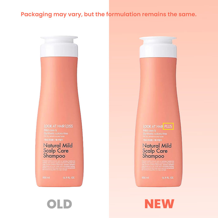 Look At Hair Plus Natural Mild Scalp Care Shampoo