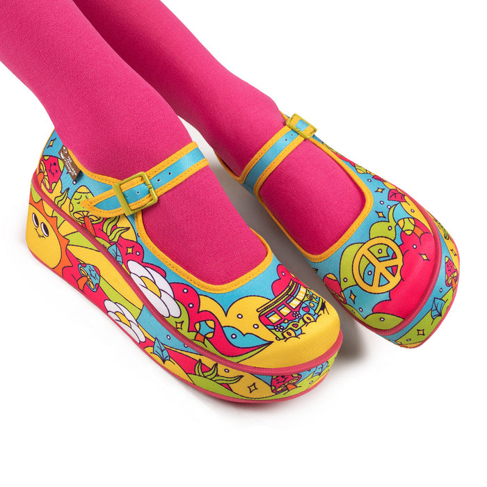 Love On The Road Women's Mary Jane Platform -  - Platforms