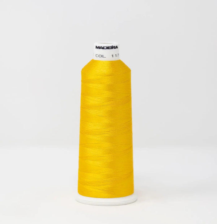 Madeira Rayon 1171 Lemon Drop Embroidery Thread 5500 Yards