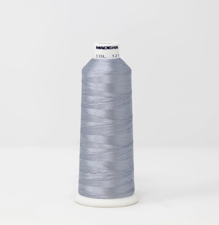 Madeira Rayon 1212 Stainless Steel Embroidery Thread 5500 Yards
