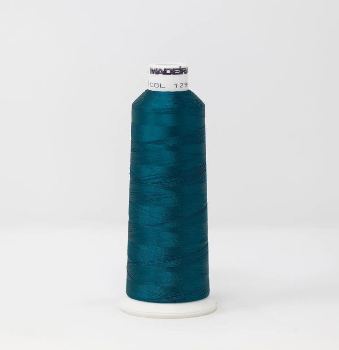 Madeira Rayon 1290 Mallard Teal Embroidery Thread 5500 Yards