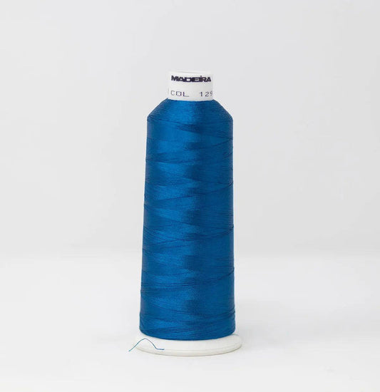 Madeira Rayon 1296 Deep Ocean Embroidery Thread 5500 Yards