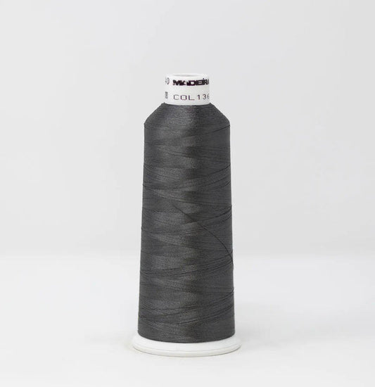 Madeira Rayon 1361 Moody Gray Embroidery Thread 5500 Yards