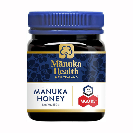 Manuka Health Manuka Honey UMF 6+ MGO 115+ - 250g, Honey
