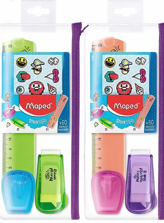 Maped Sticker Set School Access Transparent Case - Office R Us Lagos