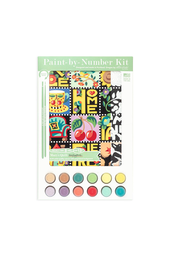 Mary's Quilt Mary Engelbreit Paint-by-Number Kit