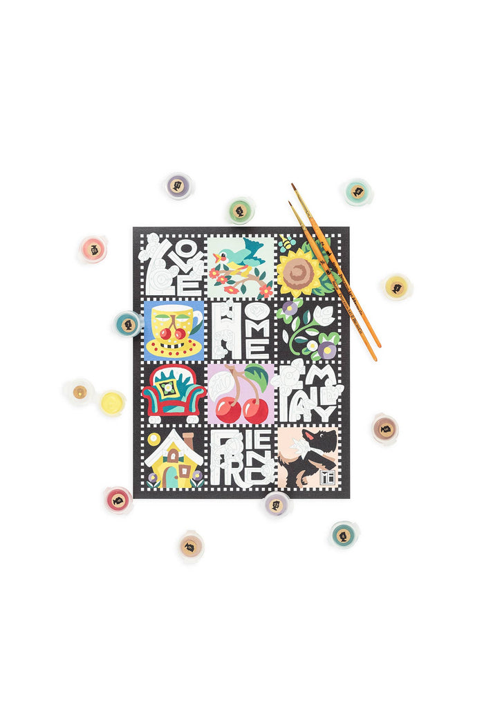 Mary's Quilt Mary Engelbreit Paint-by-Number Kit